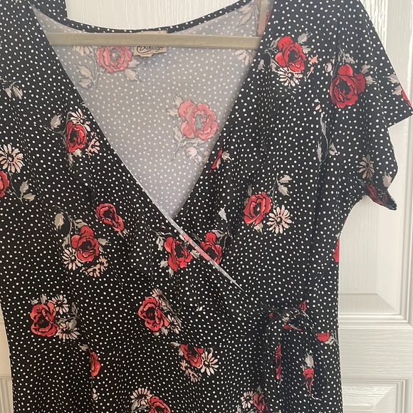 Faux wrap dress - como vintage - Picture 2 of 5
